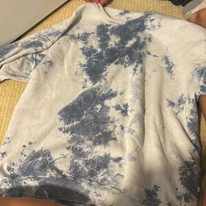 Urban Outfitters blue tie-dye hoodie